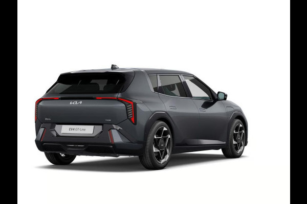 Kia EV4 GT-PlusLine 81.4 kWh | Actieprijs* | Navi. | Clima. | Adapt. Cruise. | Dodehoekcamera | Glazen Schuif-/Kanteldak | Harman Kardon | GT-Line Vegan Lederen Stoelbekleding | Slimme Parkeerassistentie