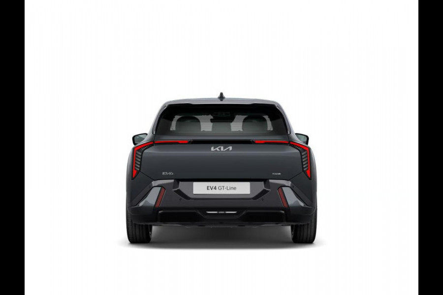 Kia EV4 GT-PlusLine 81.4 kWh | Actieprijs* | Navi. | Clima. | Adapt. Cruise. | Dodehoekcamera | Glazen Schuif-/Kanteldak | Harman Kardon | GT-Line Vegan Lederen Stoelbekleding | Slimme Parkeerassistentie
