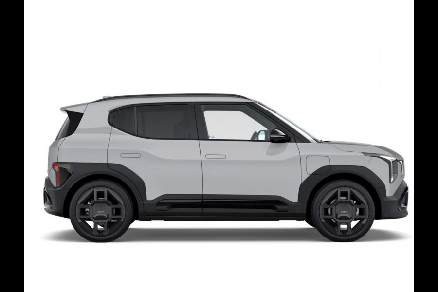 Kia EV2 Black-Line 61 kWh | 5p. | Actieprijs* | Navi. | Clima. | Adapt. Cruise | Stoel&Stuur Verwarming | Dakrails | 15L Frunk | Harman Kardon | Glazen Kanteldak | Vegan Lederen Stoelbekleding 'Black-Line' | Dodehoekcamera