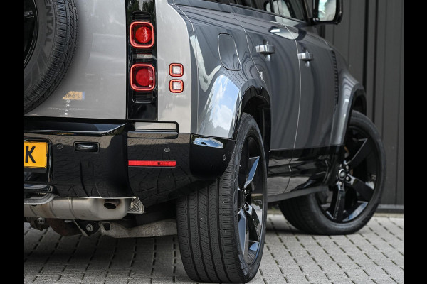 Land Rover Defender 110 2.0 P400e 110 X-Dynamic HSE | Panoramadak | NL-Auto | Dealeronderhouden | Meridian Sound | HUD | 360 Camera | Luchtvering | Stoelverwarming + Ventilatie  | Memory Seats | Trekhaak | Koelbox | Ambiance Interieur |