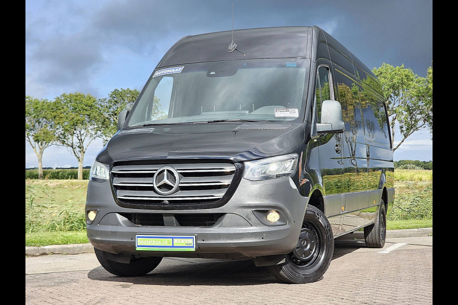 Mercedes-Benz Sprinter 319 1.9 CDI L3H2 RWD Cruise control, Airco, Pdc, Navi, Carplay, 360° Camera, Stoelverwarming, LED, Mbux10, 3-Zits/Leer, Euro6, Bpm-Vrij