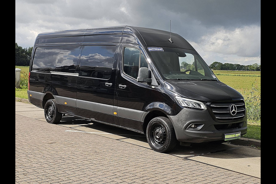 Mercedes-Benz Sprinter 319 1.9 CDI L3H2 RWD Cruise control, Airco, Pdc, Navi, Carplay, 360° Camera, Stoelverwarming, LED, Mbux10, 3-Zits/Leer, Euro6, Bpm-Vrij