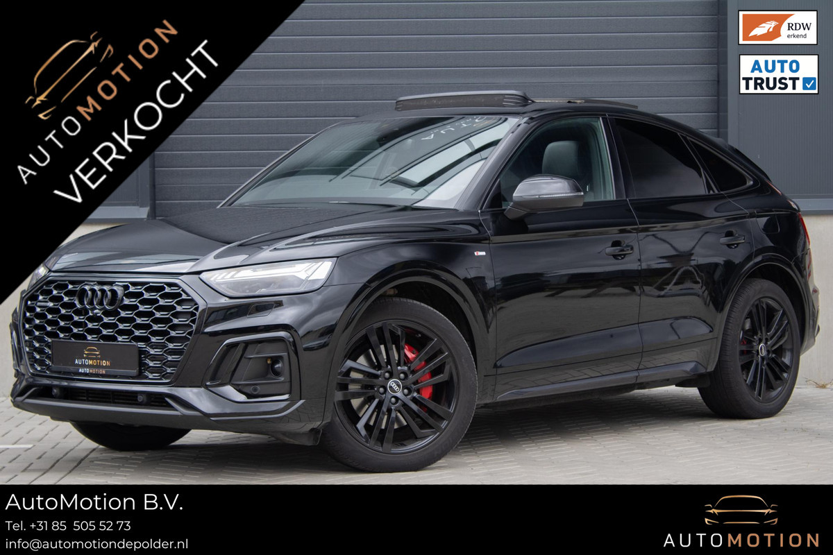 Audi Q5 Sportback 55 TFSIe S edition Quattro Trekhaak Luchtver Cam ACC