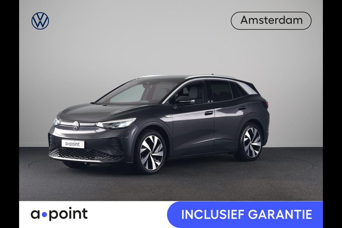 Volkswagen ID.4 First 77 kWh 204 pk | SOH 91% | Navigatie | Warmtepomp | Trekhaak (wegklapbaar) | Parkeersensoren | Achteruitrijcamera | Apple Carplay/Android Auto |