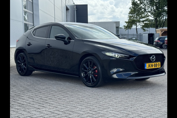 Mazda 3 2.0 ltr, 187pk X, Takumi, AERO PACK! ROOD LEDER