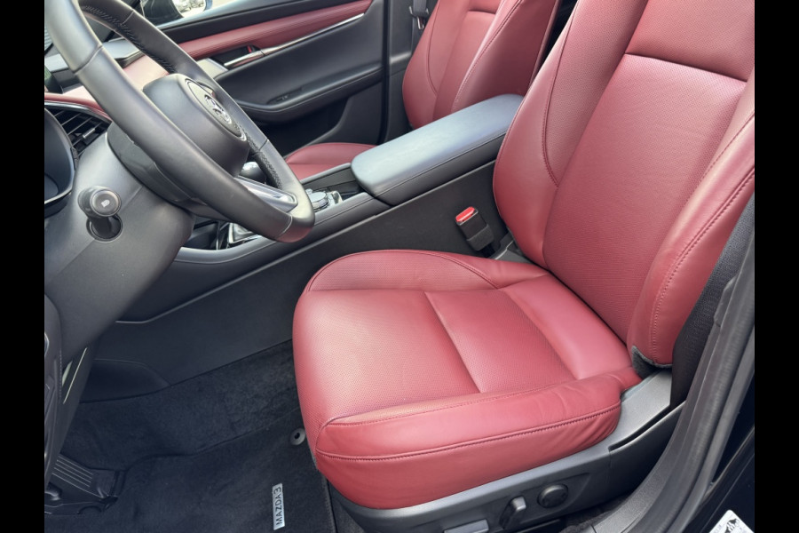 Mazda 3 2.0 ltr, 187pk X, Takumi, AERO PACK! ROOD LEDER