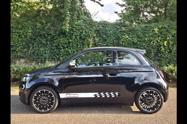 Fiat 500 42 kWh Top SoH 93% CarPlay Special Edition Amaretto Rund Leder interieur 2e Eig NAP