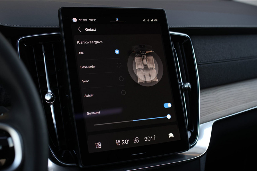 Volvo XC90 2.0 T8 Plug-in hybrid AWD Plus Dark *Pano*H/K*Head-Up*360 Camera*