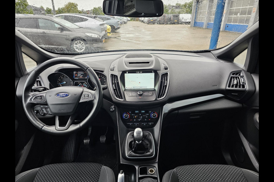 Ford C-MAX 1.0 Titanium Dealeronderhouden | Zéér complete uitvoering | Trekhaak | Bi-xenon koplampen | Achteruitrijcamera | Automatisch inparkeren | Navigatie etc.