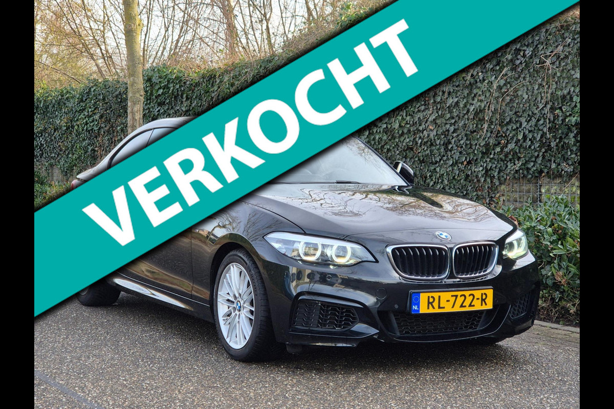 BMW 2 Serie Coupé M-Sport Apple Carplay Line Assist 2e eigenaar High Executive