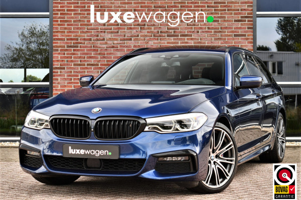 BMW 5 Serie Touring 530i xDrive 252pk M-Sport Pano Nightv ACC HUD 20inch 360-cam