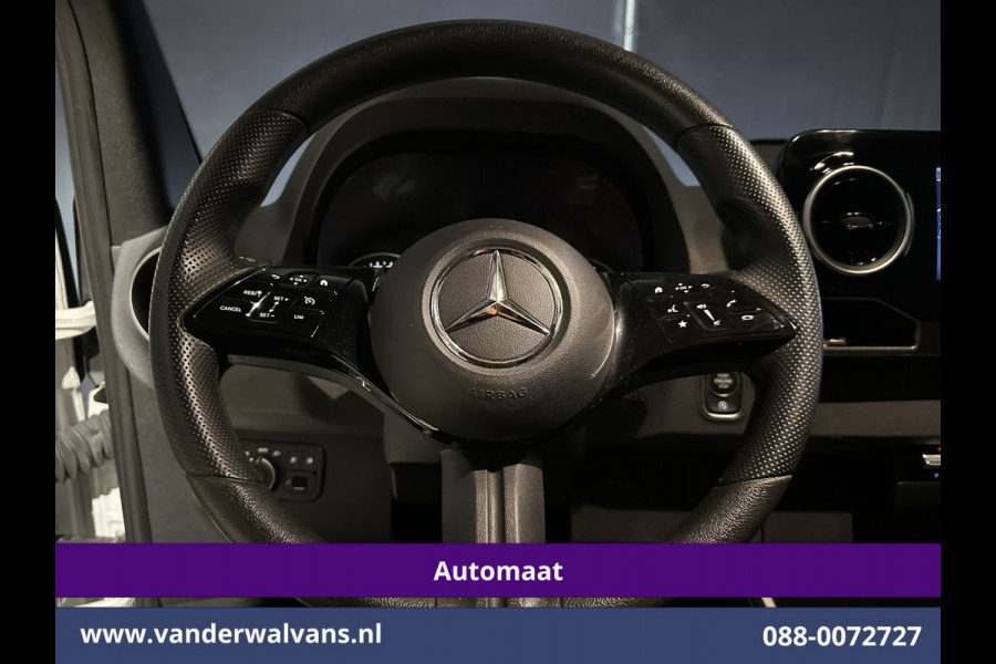 Mercedes-Benz Sprinter 317 CDI 170pk 9G-Tronic Automaat L2H2 Euro6 Airco | Camera | Navigatie | Adaptieve Cruisecontrol | LED Chauffeursstoel, Stoelverwarming, Parkeersensoren, Bijrijdersbank