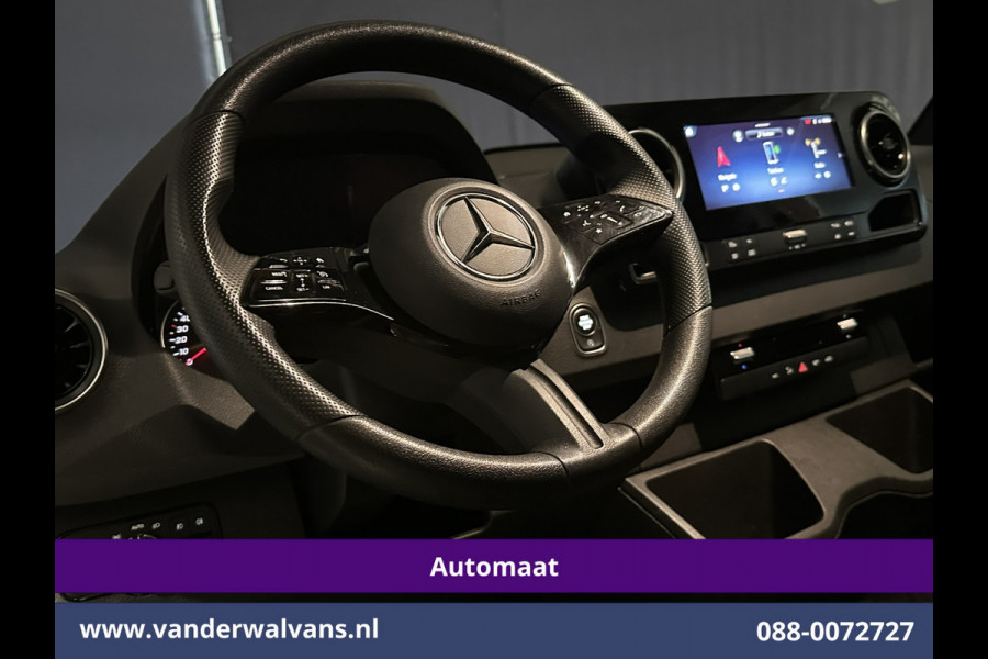 Mercedes-Benz Sprinter 317 CDI 170pk 9G-Tronic Automaat L2H2 Euro6 Airco | Camera | Navigatie | Adaptieve Cruisecontrol | LED Chauffeursstoel, Stoelverwarming, Parkeersensoren, Bijrijdersbank