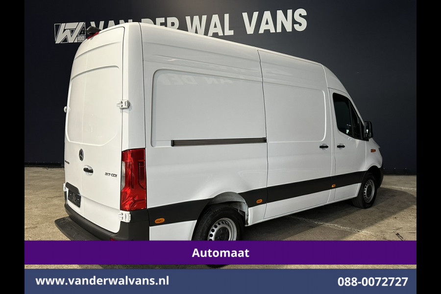 Mercedes-Benz Sprinter 317 CDI 170pk 9G-Tronic Automaat L2H2 Model 2025 Euro6 Airco | XL MBUX | Camera | Navigatie | Adaptieve Cruisecontrol | LED Chauffeursstoel, Stoelverwarming, Parkeersensoren, Bijrijdersbank