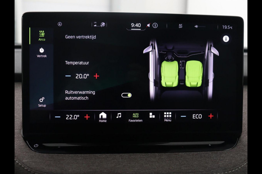 Škoda Enyaq iV 60 | SOH 93,2% | Cruise control | Carplay | Navigatie | Camera | Park assist | Sfeerverlichting | Virtueel dashboard | 19" velgen