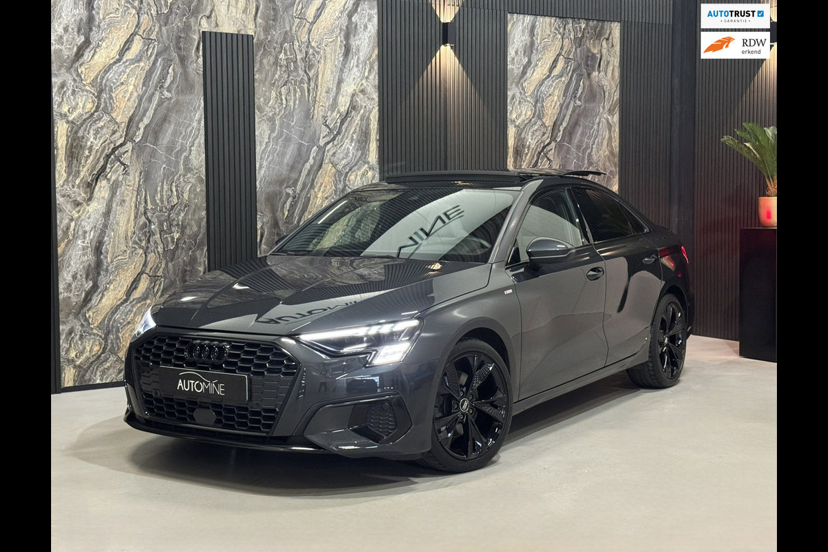 Audi A3 LIMOUSINE 35 TFSI S-line Black Optic|PANO|VIRTUAL|KUIPSTOELEN RS|MEMORY|HEAD UP