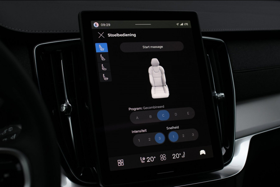 Volvo XC90 2.0 T8 Plug-in hybrid AWD Ultra Dark *Pano*B&W*Luchtvering*