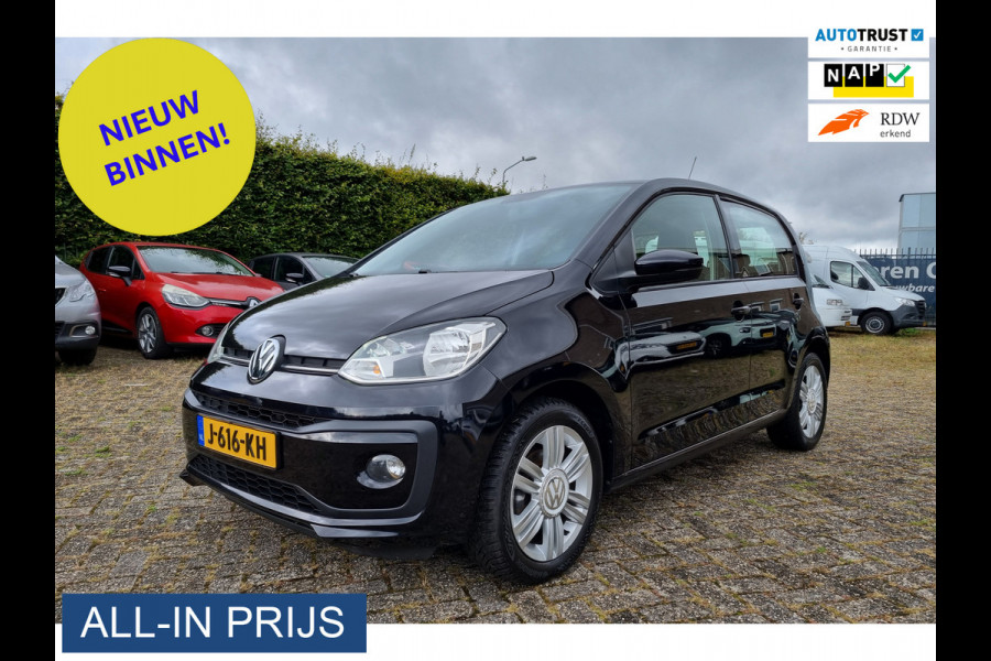 Volkswagen up! 1.0 BMT high up! ✅5-DEURS ✅COMPLETE AUTO