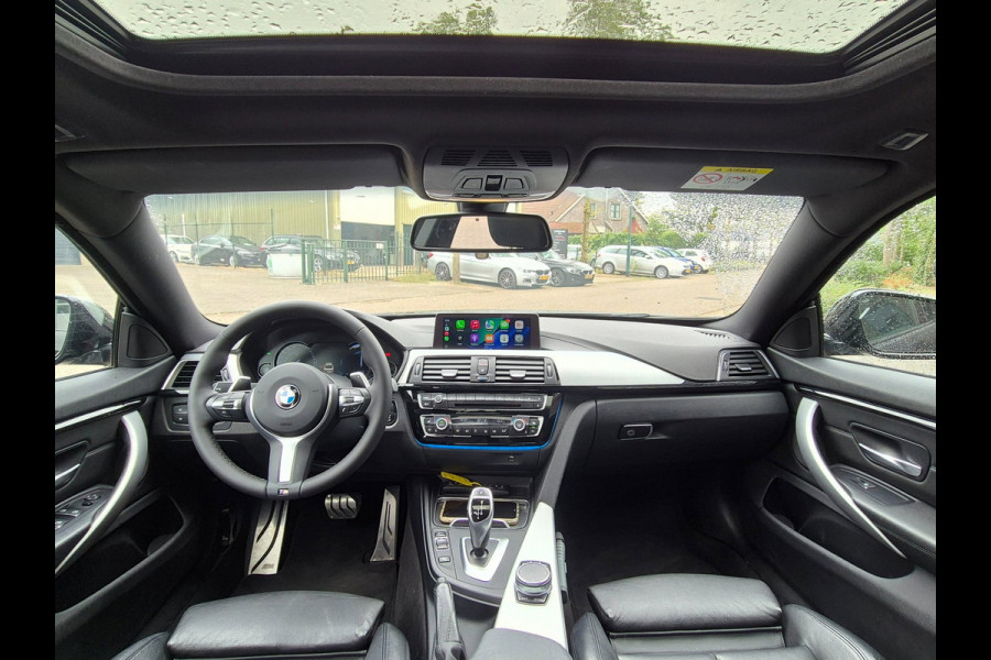 BMW 4 Serie Gran Coupé 420i M Sport High Ex Pano CarPlay Keyless Hifi Camera Shadow Line 19inch M Velgen 420i High Executive