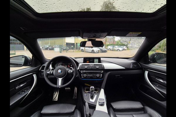 BMW 4 Serie Gran Coupé 420i M Sport High Ex Pano CarPlay Keyless Hifi Camera Shadow Line 19inch M Velgen 420i High Executive