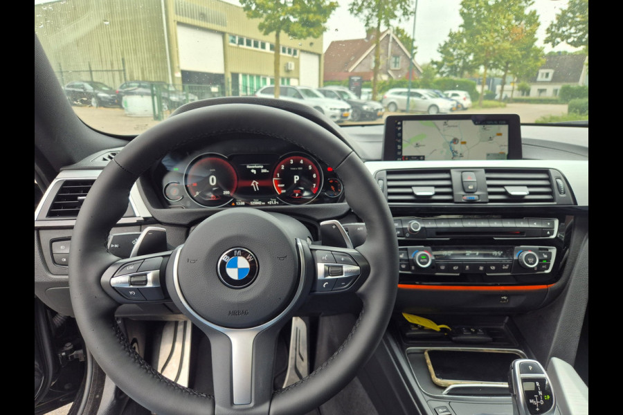 BMW 4 Serie Gran Coupé 420i M Sport High Ex Pano CarPlay Keyless Hifi Camera Shadow Line 19inch M Velgen 420i High Executive