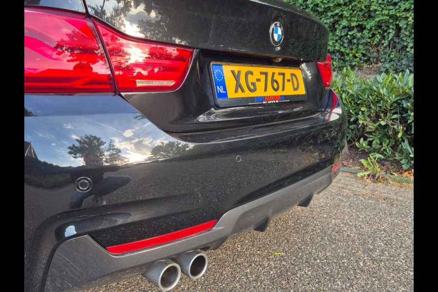 BMW 4 Serie Gran Coupé 420i M Sport High Ex Pano CarPlay Keyless Hifi Camera Shadow Line 19inch M Velgen 420i High Executive
