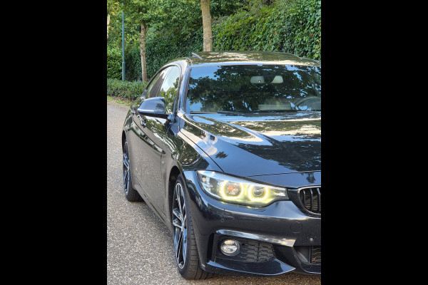 BMW 4 Serie Gran Coupé 420i M Sport High Ex Pano CarPlay Keyless Hifi Camera Shadow Line 19inch M Velgen 420i High Executive