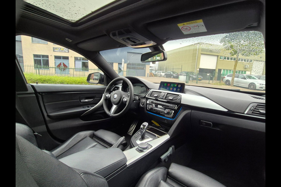 BMW 4 Serie Gran Coupé 420i M Sport High Ex Pano CarPlay Keyless Hifi Camera Shadow Line 19inch M Velgen 420i High Executive