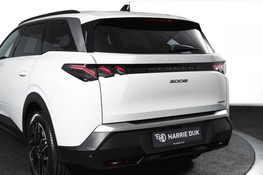 Peugeot 5008 1.2 Hybrid 145 GT 7-pers | Dig. Cockpit | Adapt. Cruise | Stoel-+Stuurverw. | PDC | 360 Camera | NAV + App. Connect | ECC | Elek. Klep | LM 19" | 7733