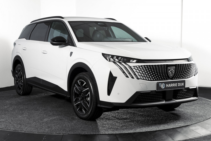 Peugeot 5008 1.2 Hybrid 145 GT 7-pers | Dig. Cockpit | Adapt. Cruise | Stoel-+Stuurverw. | PDC | 360 Camera | NAV + App. Connect | ECC | Elek. Klep | LM 19" | 7733