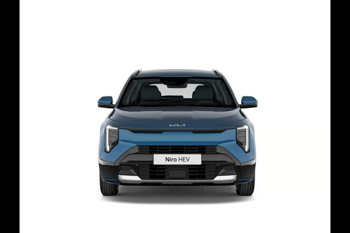 Kia Niro 1.6 GDi Hybrid DynamicLine | Actieprijs* | Snel leverbaar | Nieuw model | Navi. | Clima. | Adapt. Cruise. | Parkeersensoren | Achteruitrijcamera | Bekleding In Stof/Lederlook