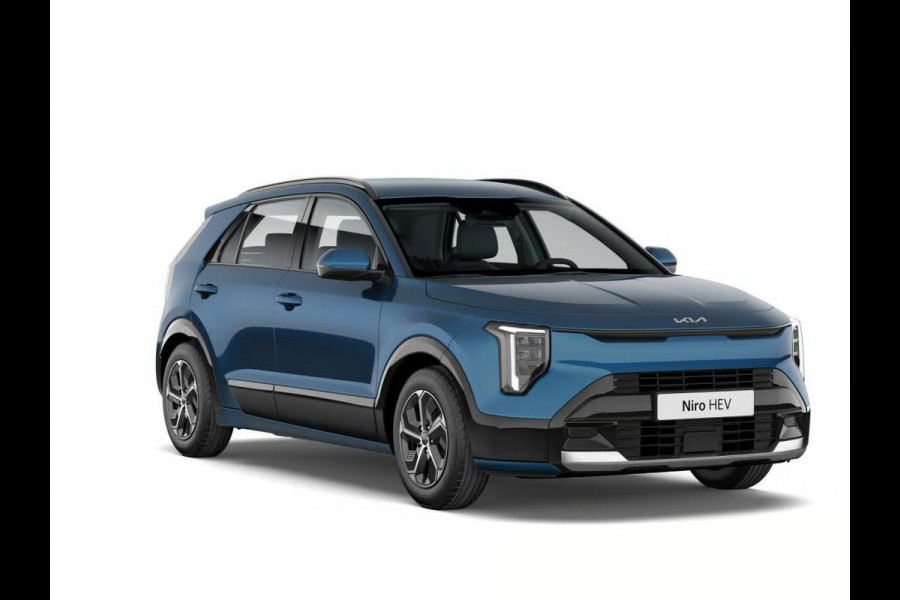 Kia Niro 1.6 GDi Hybrid DynamicLine | Actieprijs* | Snel leverbaar | Nieuw model | Navi. | Clima. | Adapt. Cruise. | Parkeersensoren | Achteruitrijcamera | Bekleding In Stof/Lederlook