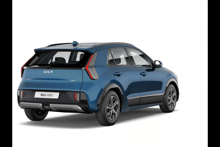 Kia Niro 1.6 GDi Hybrid DynamicLine | Actieprijs* | Snel leverbaar | Nieuw model | Navi. | Clima. | Adapt. Cruise. | Parkeersensoren | Achteruitrijcamera | Bekleding In Stof/Lederlook