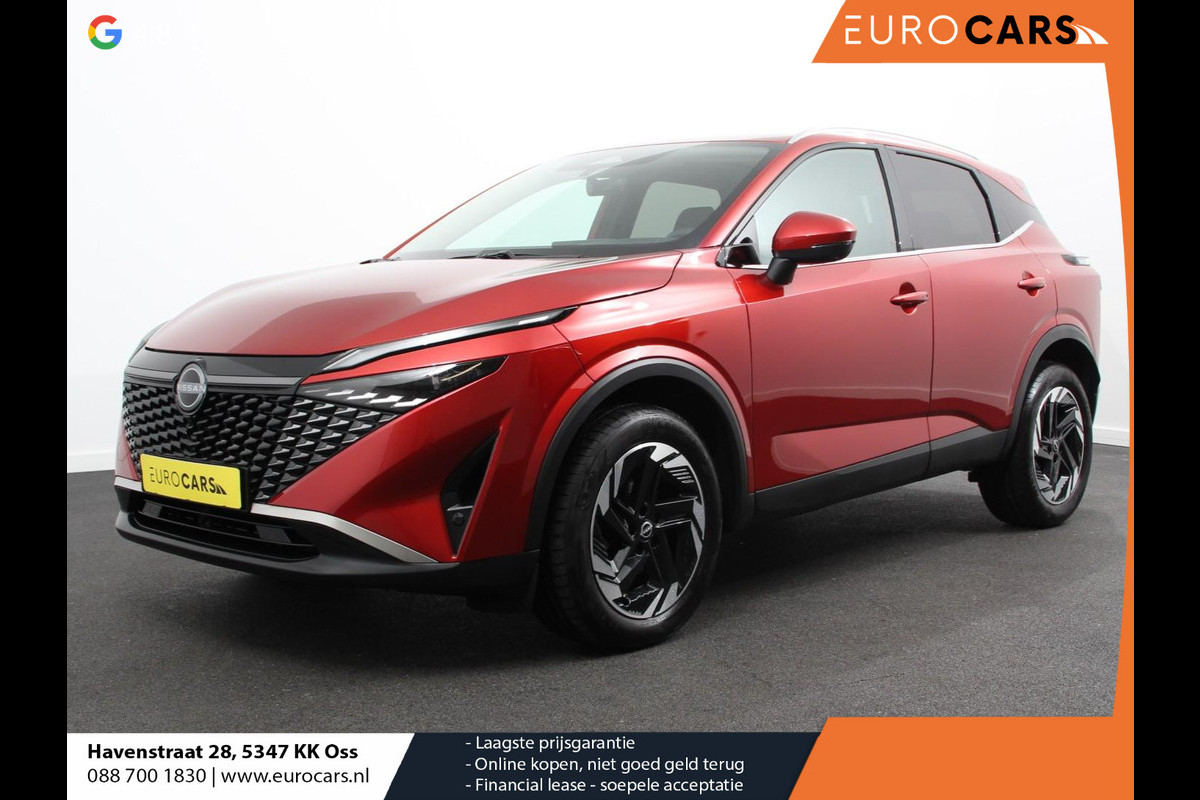 Nissan QASHQAI 1.3 MHEV Automaat N-Connecta Navigatie Climate Control Sfeerverlichting Camera 360 Led Dab Verwarmde voorstoelen Adaptieve Cruise Control Digitale Cockpit Lichtmetalen Velgen