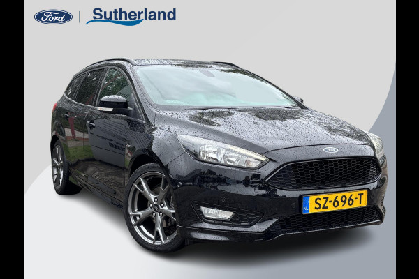 Ford FOCUS Wagon 1.0 ST-Line 125pk Trekhaak | 18 inch velgen | Climate control | Voorruit verwarming | NLD auto | Carplay, Android auto