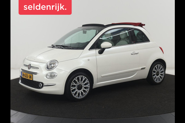 Fiat 500 1.0 Hybrid Launch Edition | Vouwdak | Leder | Bluetooth | Navigatie | Virtueel dashboard | 16" velgen