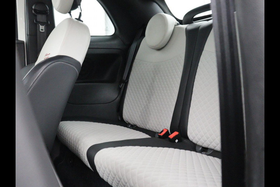 Fiat 500 1.0 Hybrid Launch Edition | Vouwdak | Leder | Bluetooth | Navigatie | Virtueel dashboard | 16" velgen