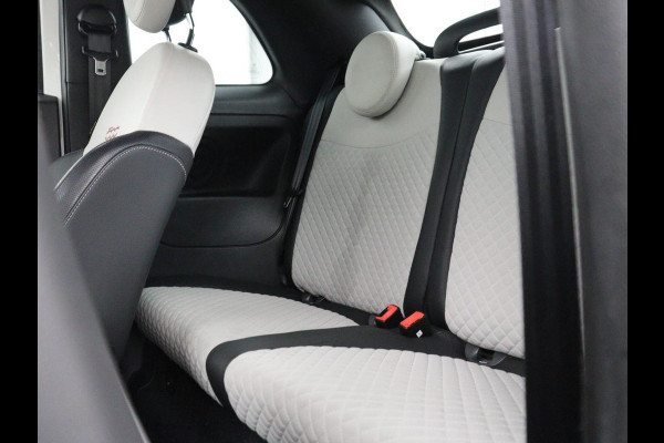 Fiat 500 1.0 Hybrid Launch Edition | Vouwdak | Leder | Bluetooth | Navigatie | Virtueel dashboard | 16" velgen