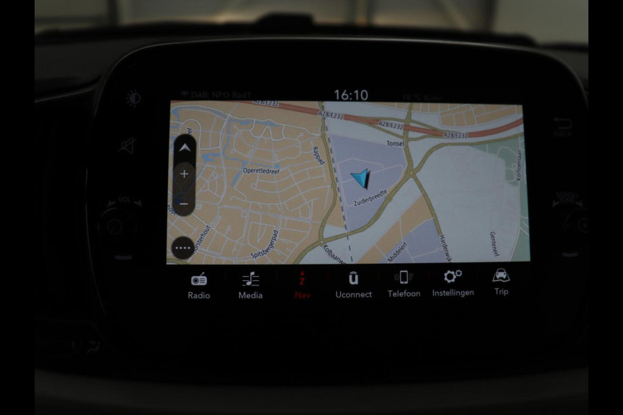 Fiat 500 1.0 Hybrid Launch Edition | Vouwdak | Leder | Bluetooth | Navigatie | Virtueel dashboard | 16" velgen