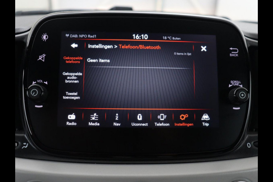Fiat 500 1.0 Hybrid Launch Edition | Vouwdak | Leder | Bluetooth | Navigatie | Virtueel dashboard | 16" velgen