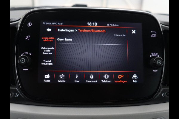 Fiat 500 1.0 Hybrid Launch Edition | Vouwdak | Leder | Bluetooth | Navigatie | Virtueel dashboard | 16" velgen