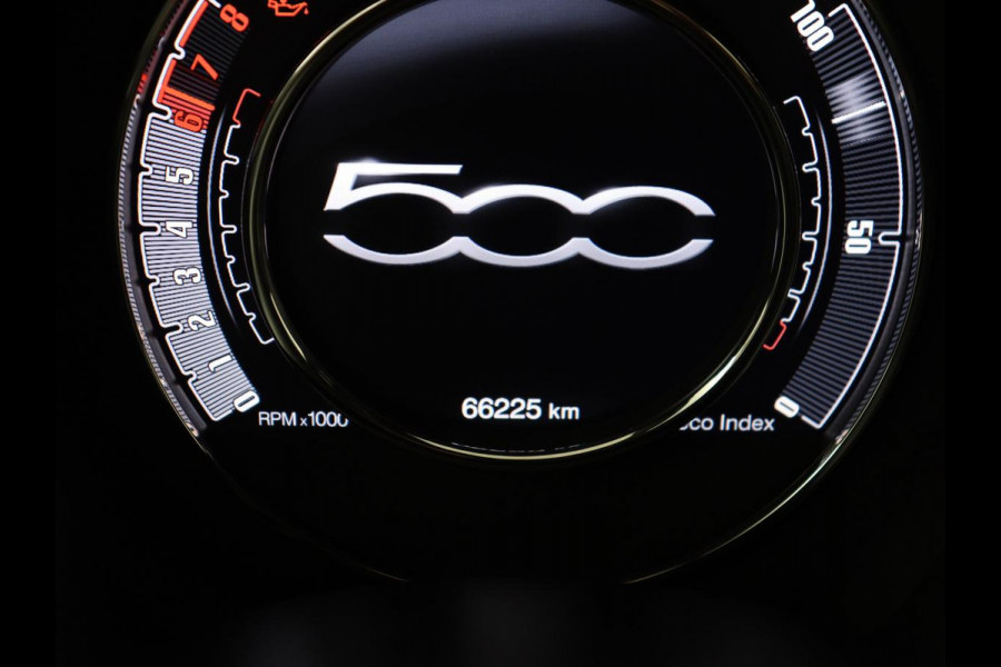 Fiat 500 1.0 Hybrid Launch Edition | Vouwdak | Leder | Bluetooth | Navigatie | Virtueel dashboard | 16" velgen