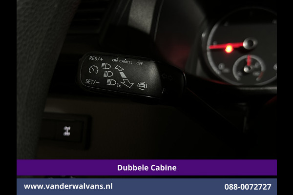 Volkswagen Transporter 2.0 TDI 150pk 4Motion L2H1 Dubbele Cabine Euro6 Airco | 5-Zits | Apple Carplay | Cruisecontrol | Omvormer Android Auto, 2500kg Trekhaak, Leder, Parkeersensoren, Achterklep