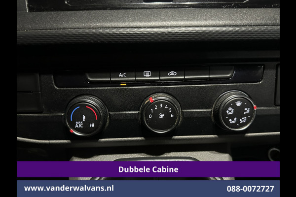 Volkswagen Transporter 2.0 TDI 150pk 4Motion L2H1 Dubbele Cabine Euro6 Airco | 5-Zits | Apple Carplay | Cruisecontrol | Omvormer Android Auto, 2500kg Trekhaak, Leder, Parkeersensoren, Achterklep