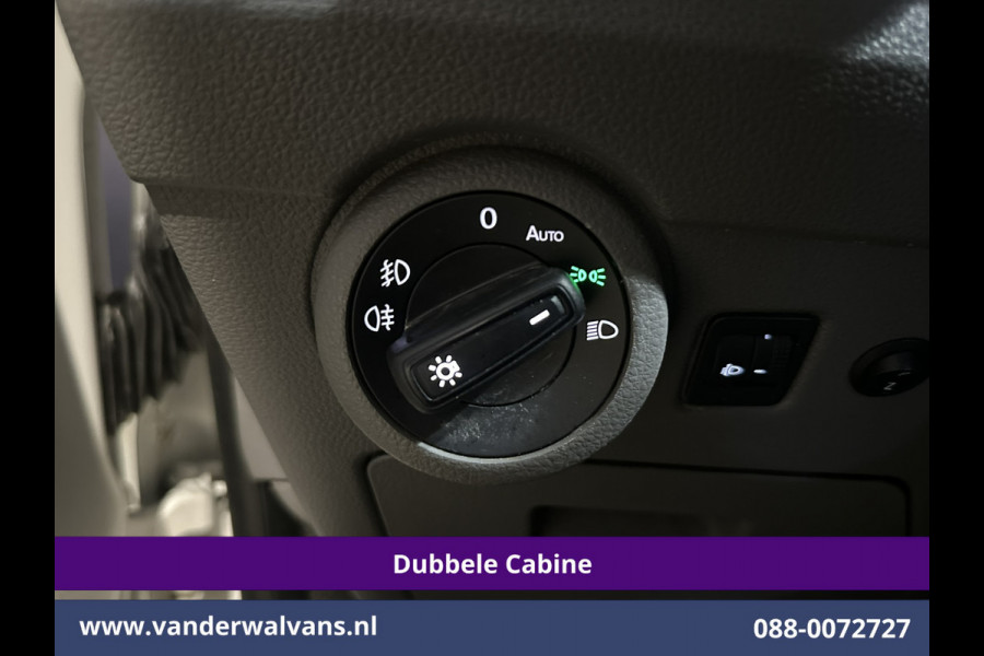 Volkswagen Transporter 2.0 TDI 150pk 4Motion L2H1 Dubbele Cabine Euro6 Airco | 5-Zits | Apple Carplay | Cruisecontrol | Omvormer Android Auto, 2500kg Trekhaak, Leder, Parkeersensoren, Achterklep