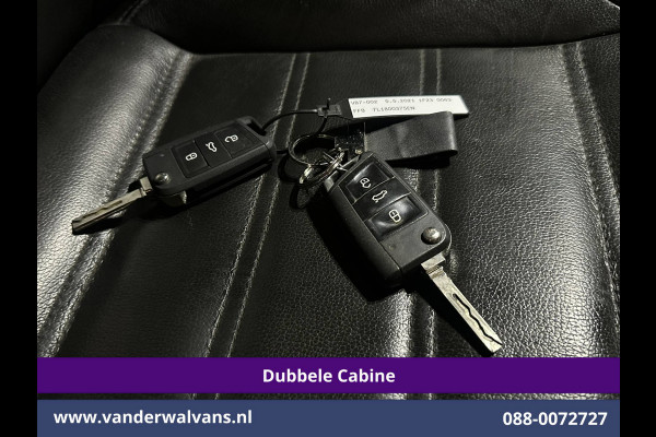 Volkswagen Transporter 2.0 TDI 150pk 4Motion L2H1 Dubbele Cabine Euro6 Airco | 5-Zits | Apple Carplay | Cruisecontrol | Omvormer Android Auto, 2500kg Trekhaak, Leder, Parkeersensoren, Achterklep