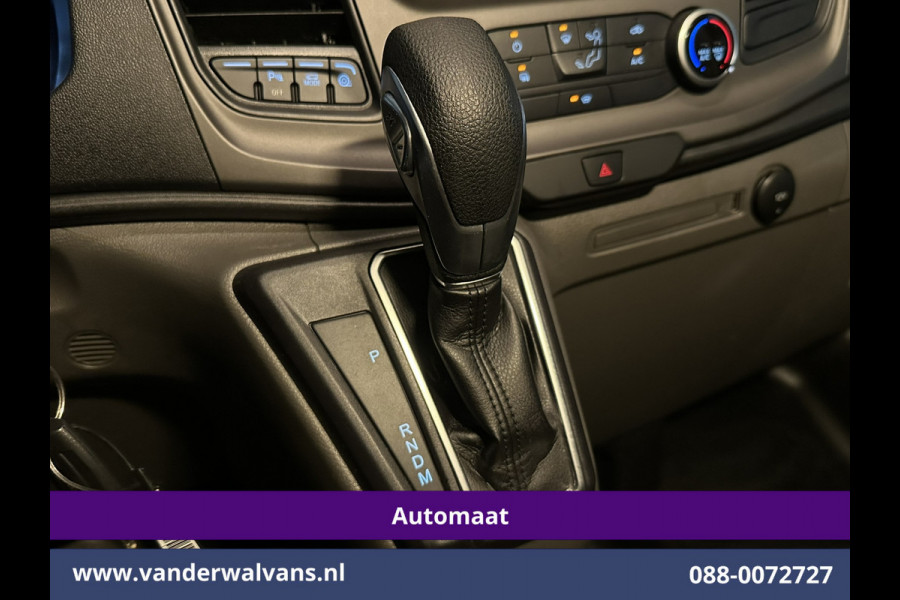 Ford Transit Custom 2.0 TDCI 130pk Automaat L2H1 Euro6 Airco | 2x zijdeur | Camera | LED | Apple Carplay | Cruisecontrol Verwarmde voorruit, LM velgen, Parkeersensoren, Bijrijdersbank
