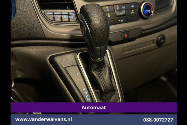 Ford Transit Custom 2.0 TDCI 130pk Automaat L2H1 Euro6 Airco | 2x zijdeur | Camera | LED | Apple Carplay | Cruisecontrol Verwarmde voorruit, LM velgen, Parkeersensoren, Bijrijdersbank