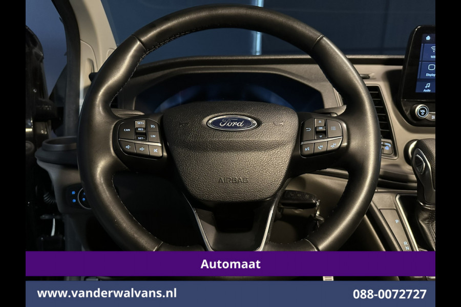 Ford Transit Custom 2.0 TDCI 130pk Automaat L2H1 Euro6 Airco | 2x zijdeur | Camera | LED | Apple Carplay | Cruisecontrol Verwarmde voorruit, LM velgen, Parkeersensoren, Bijrijdersbank