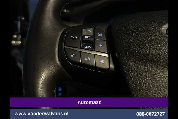 Ford Transit Custom 2.0 TDCI 130pk Automaat L2H1 Euro6 Airco | 2x zijdeur | Camera | LED | Apple Carplay | Cruisecontrol Verwarmde voorruit, LM velgen, Parkeersensoren, Bijrijdersbank